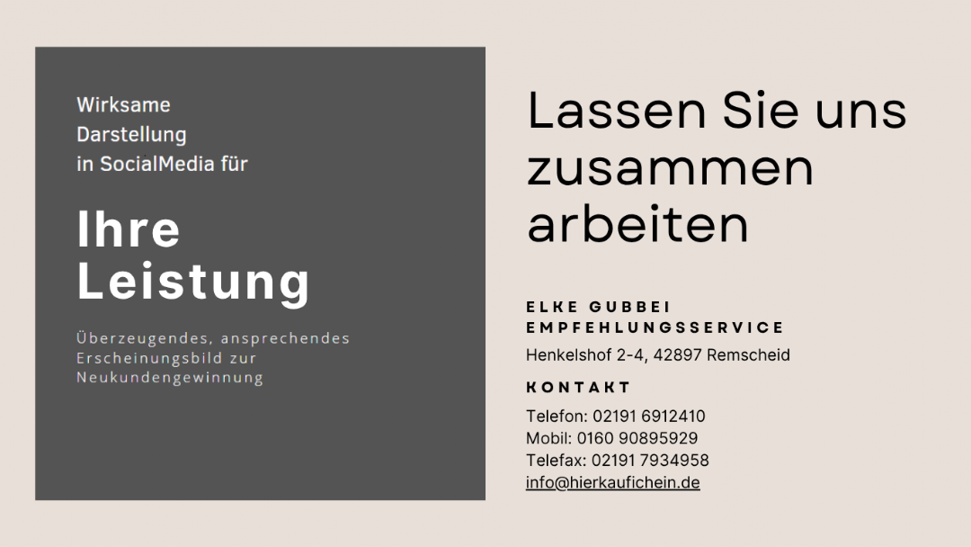 Optimierung eines Unternehmens